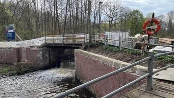 Sanierung der historischen Mellingburger Schleuse auf der Zielgeraden