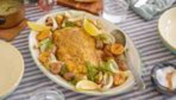 Honig-Senf-Lachs mit Fenchel-Kartoffeln: Ein Prunkstück für Pragmatiker