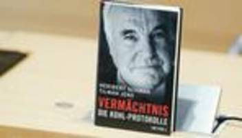 Kohl-Protokolle: Kohl-Witwe scheitert mit Klage gegen Autor der »Kohl-Protokolle«