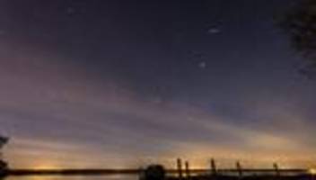 meteore: bis zu 20 sternschnuppen pro stunde am nachthimmel