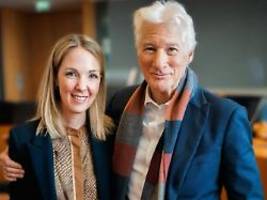 Sein Charme funktioniert: Richard Gere besucht den Bundestag