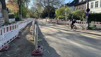 Nur für den Marathon: Elbchaussee-Baustelle bekommt provisorischen Belag