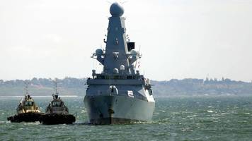 britisches kriegsschiff soll diesen sommer eine massive aufrüstung der feuerkraft erhalten