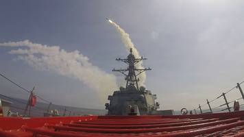 leere lager, teure raketen: usa schießen fast die hälfte ihrer raketen ab