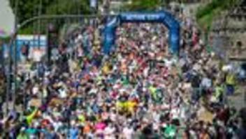 Lauf-Spektakel: Hamburg-Marathon: Jubiläum im Zeichen der Olympia-Bewerbung