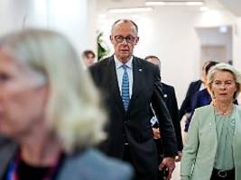 deutscher vorstoß beim eu-gipfel: merz will iran-sanktionen für Öl-deal lockern