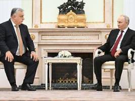 Erstmals keine Russen im Raum: Tusk stichelt bei EU-Gipfel gegen Orban