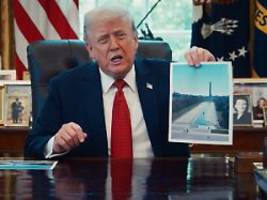 Nach Hinweis von Deutschem: Trump will versifftes Spiegel-Becken in Washington umgestalten