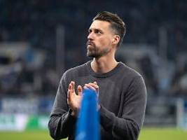 Trainer-Vorbild Vincent Kompany: Sandro Wagner hat sich ein Stück weit vergaloppiert
