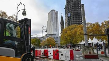 bauarbeiten ab montag in der city west: hier müssen sie mehr zeit einplanen