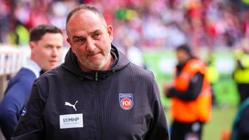 Ende als Heidenheim-Trainer: Frank Schmidt überrascht mit Abschieds-Ansage