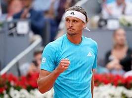 Sieg nach Schwächephase: Doppelköpfiger Zverev in Madrid trotz schrecklichem Einbruch weiter