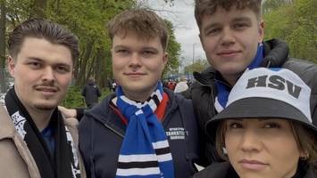 Im Video: HSV-Fans richten klare Forderung an Polzin und die Mannschaft