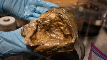 Befand sich 3250 Meter in der Tiefsee: Rätsel um goldfarbigen Klumpen gelöst