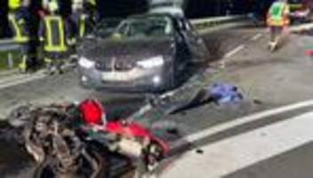 Unfälle: Tote und Verletzte bei Motorradunfällen in Deutschland