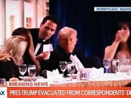 Schüsse bei Gala-Dinner: Trump: Schütze war Möchtegern-Mörder mit mehreren Waffen