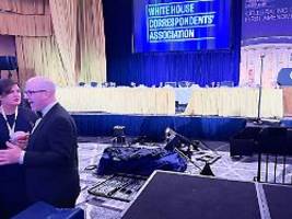 zwischenfall bei presse-dinner: mutmaßlicher schusswaffenangriff - trump in sicherheit gebracht