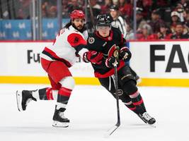 NHL-Playoffs: Stützle und Ottawa sind bereits raus