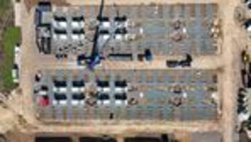 Energiewende: Riesiger Stromspeicher im Salzlandkreis nimmt Form an