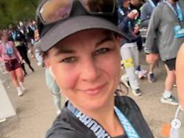 Danke an das BKA: Annalena Baerbock absolviert Halbmarathon