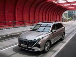 Erstes Siebensitzer-SUV von MG: MGS9 PHEV - flexibel bei Treibstoff und Gästezahl