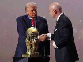 Schwerwiegender Verstoß: Ärger wegen Trump: Verband unterstützt Beschwerde gegen FIFA-Boss