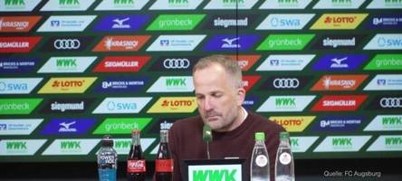 „für alle im stadion war es ein geiles spiel“: fca-cheftrainer manuel baum nach dem 1:1 gegen frankfurt