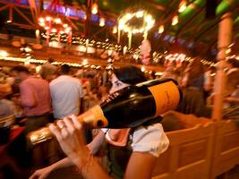 oktoberfest: keine champagner-duschen mehr auf der wiesn