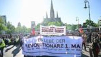 Tag der Arbeit: Demonstrationen und großes Polizeiaufgebot am 1. Mai