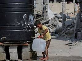Kollektivbestrafung in Gaza: Ärzte ohne Grenzen: Israel nutzt Wasser als Waffe
