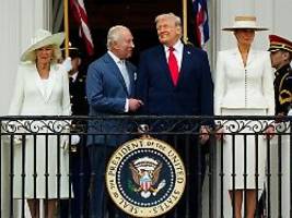 königsbesuch in washington: trump: meine mutter war verknallt in charles