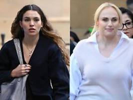 sie findet es ungeheuerlich: kollegin wirft rebel wilson verleumdung vor