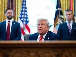 weniger munition als gedacht?: bericht: vance sieht trump durch pentagon falsch informiert