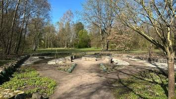 Stadtpark Norderstedt: Warum die Pergola des Bustan verschwunden ist