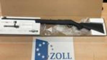 a3 in unterfranken: zwischen handtüchern: zoll findet gewehr in kofferraum