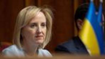 krieg in der ukraine: us-diplomatin in der ukraine kündigt rücktritt an