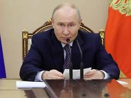 Kremlchef telefoniert mit Trump: Putin schlägt Feuerpause für 9. Mai vor