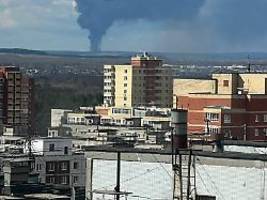 moskau sollte signal hören: drohnen treffen zwei Ölanlagen tief im russischen hinterland