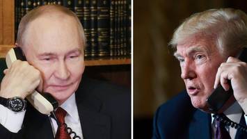Putin-Trump-Telefonat: Waffenruhe möglich – und Ukraine „geschlagen“?