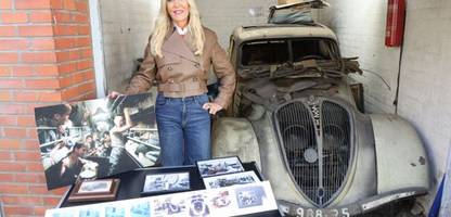 Jan Fedders Witwe findet Oldtimer aus »Das Boot« wieder - Peugeot 402