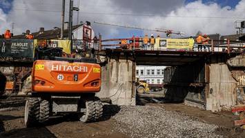 bauarbeiten an der sternbrücke: jetzt wird es nachts schon wieder laut