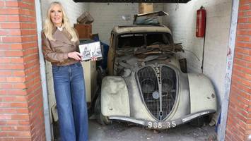 Jan Fedders Witwe findet Peugeot aus „Das Boot“ – wie der Wagen nach Hamburg kam