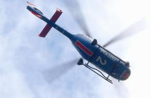 Helikopter kreist nach Straßenraub über Bramfeld – Polizei meldet Festnahme