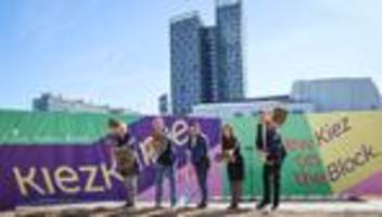 Ehemalige Esso-Häuser: Spatenstich für Kiezkante: Mix aus Wohnen und Kreativität