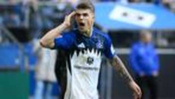 Fußball-Bundesliga: HSV kann in Frankfurt wieder auf Trio um Vuskovic setzen