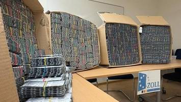schmuggler hat sucht-tabletten für 800.000 euro dabei – und kommt in haft
