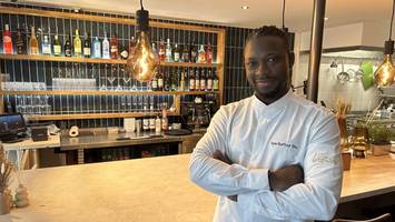 neu in der waitzstraße: in diesem restaurant gibt es fisch und frühstück