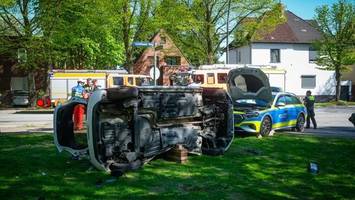 polizeiauto kollidiert in billstedt mit pkw – kind schwer verletzt