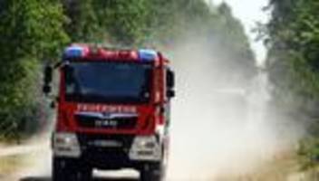 Ehemaliger Truppenübungsplatz: Waldbrand bei Jüterbog - Munition erschwert Löscheinsatz
