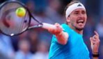 Tennisturnier in Madrid: Zverev bricht Halbfinal-Fluch und fordert Sinner